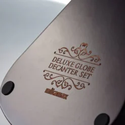 Globe Whiskey Decanter Deluxe - 0,9L - Glazen & Cooling Stones