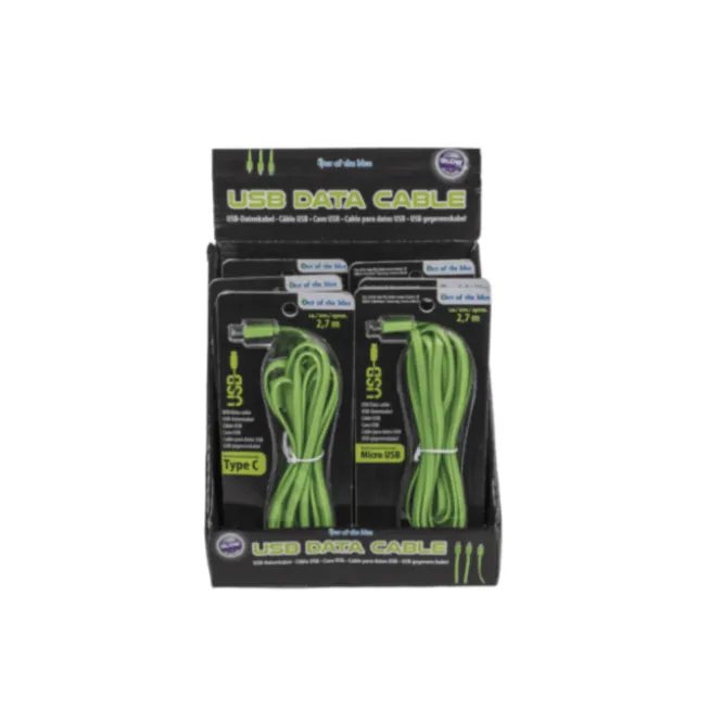 Glow in the Dark Lader - USB-C naar USB-C - 1 Meter