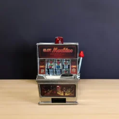 Gokkast Spaarpot - 19x14 cm - Met Geluid & LED