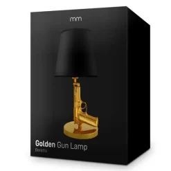 Golden Gun Lamp - Replica - Beretta Tafellamp - 43 cm hoog