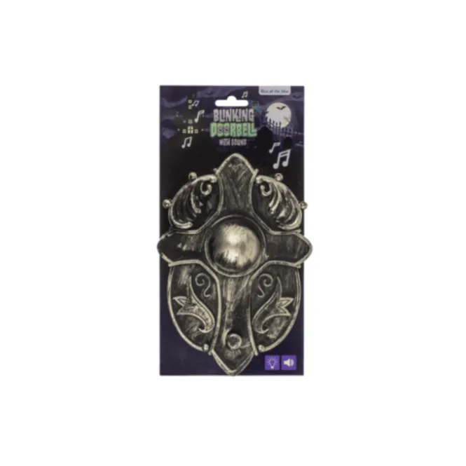 Gothic Deurbel - Knipperend LED licht & geluid - Draadloos