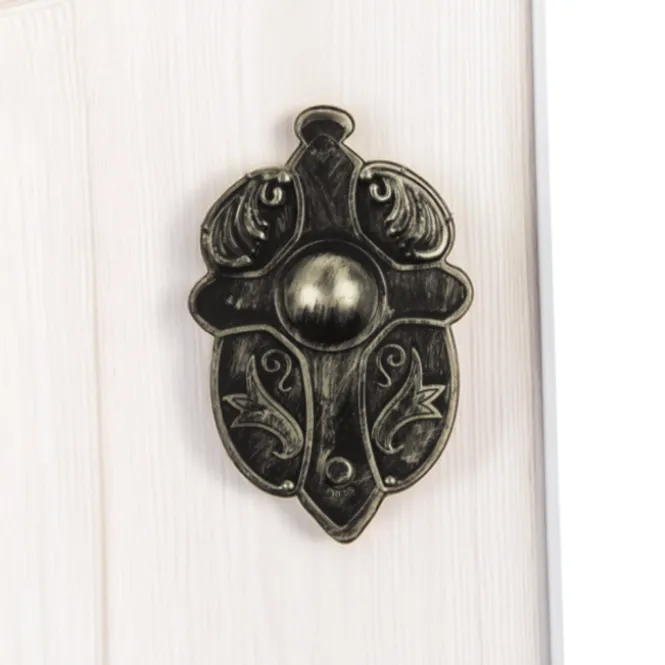 Gothic Deurbel - Knipperend LED licht & geluid - Draadloos