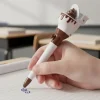Grappige pen met toilet en drol - 18,5 cm