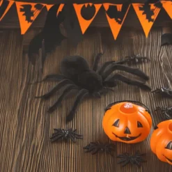 Griezel spinnen - Realistische Nep Spinnen - 2-Pack - Halloween