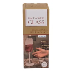 Half wijnglas - 21 x 8 cm - 200 ml