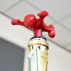 Happy Man Set - Set van 3 - Fles Opener, Stopper en Kurkentrekker