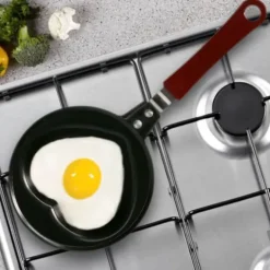 Hartvormige pan 12 cm - Anti-aanbak - Niet geschikt voor inductie
