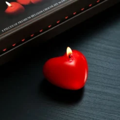 Heart-Shaped Bonbon Candle lights