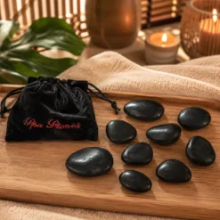 Hot Rocks Massage Stenen - 9 Stuks - Graniet