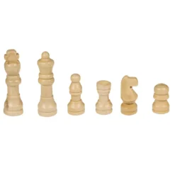 Houten schaakbord