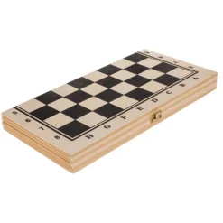 Houten schaakbord