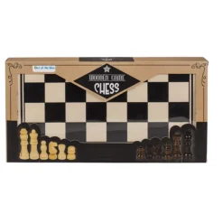 Houten schaakbord