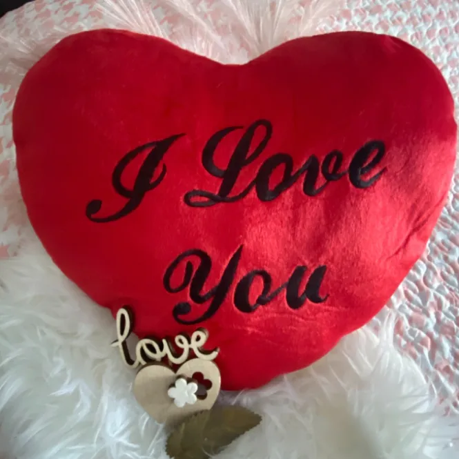 I Love You' Kussen
