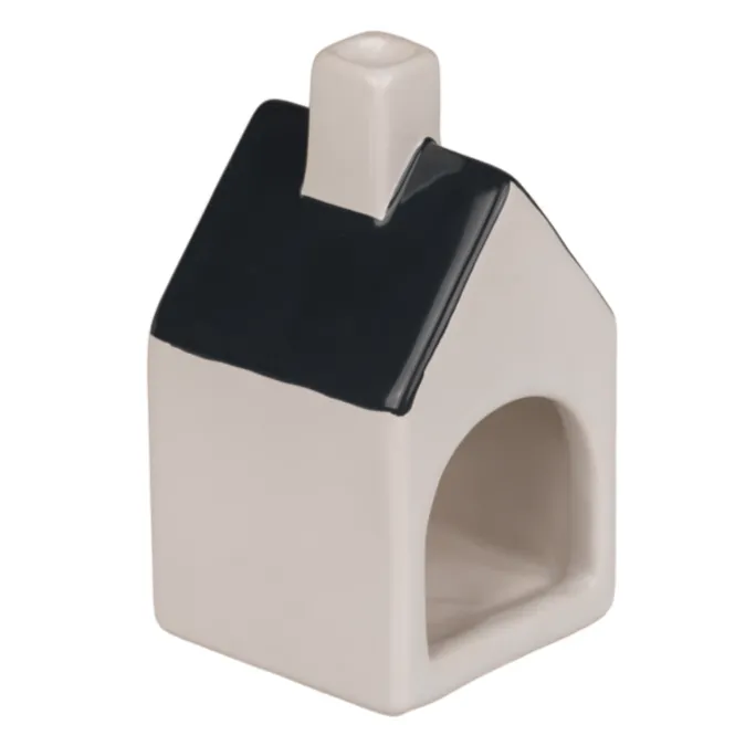 Keramieken huisje voor theelichtjes/wierookkegels