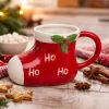 Kerstmok Kerstlaars - 300 ml - Keramiek - Feestelijk Cadeau