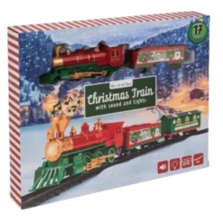 Kersttrein met Licht en Geluid - 17-delig
