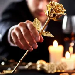 24K Golden Rose - Gouden Roos Met Luxe Cadeauverpakking