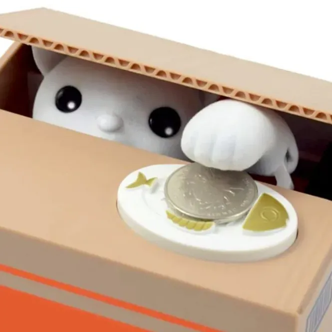 Kitty Bank - Geld Spaarpot - Katten Spaarpot Met Geluid