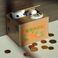 Kitty Bank - Geld Spaarpot - Katten Spaarpot Met Geluid