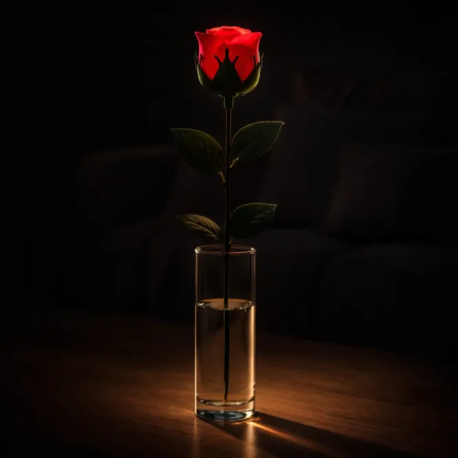 Kleurveranderende LED Roos - Romantisch Cadeau - Sfeerverlichting
