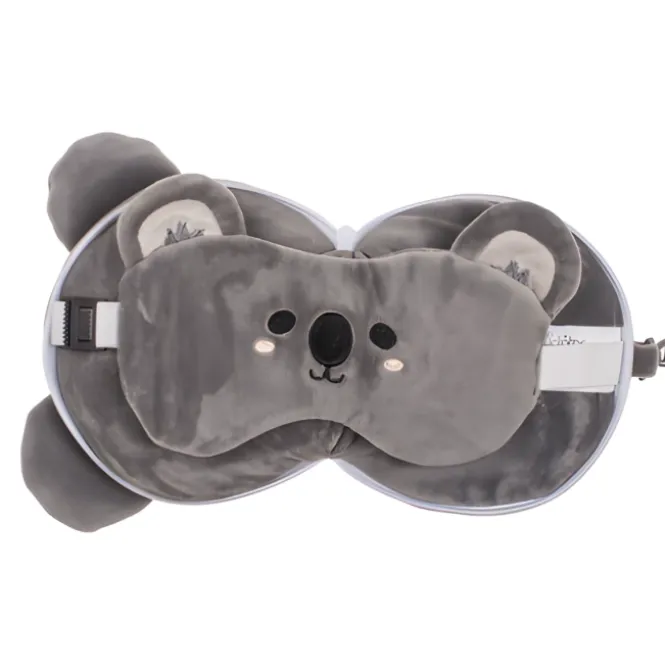 Koala Reiskussen & Oogmasker 2-in-1