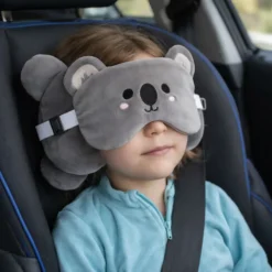 Koala Reiskussen & Oogmasker 2-in-1