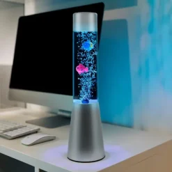 Lava Lamp met Vissen - Nachtlamp Kinderen
