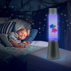Lava Lamp met Vissen - Nachtlamp Kinderen