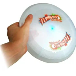 Led Frisbee - 7 Kleurige Ledverlichting - 25cm Diameter