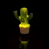 LED Mood lamp, Cactus, 8 x 12 cm