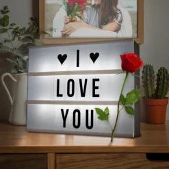 Letterbord met Licht - Cinema LightBox