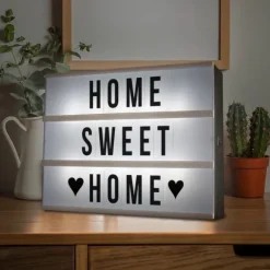 Letterbord met Licht - Cinema LightBox