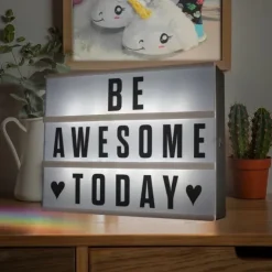 Letterbord met Licht - Cinema LightBox