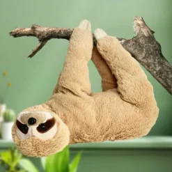 Lifesize Sloth pillow - Luiaard Knuffel - 60 cm