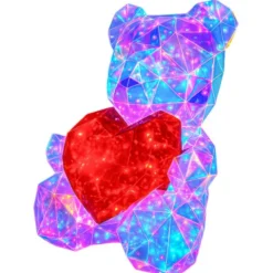 Light Up Teddy - 40 cm - Kinderlamp - 8 lichtstanden