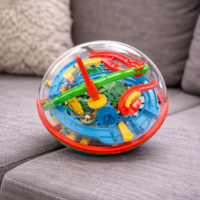 Maze Ball XL - 100 Obstakels - Breinbreker - 3D Knikkerpuzzel