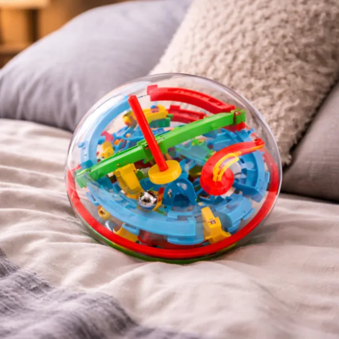 Maze Ball XL - 100 Obstakels - Breinbreker - 3D Knikkerpuzzel