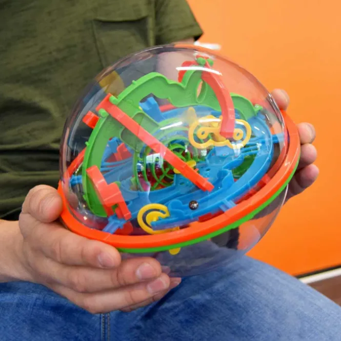 Maze Ball XL - 100 Obstakels - Breinbreker - 3D Knikkerpuzzel