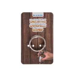 Metalen ring met flessenopener - Bier Opener Ring