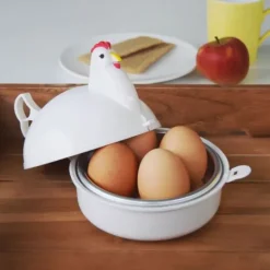 Microwave 4 Eggs Boiler Cooker - Magnetron Eierkoker