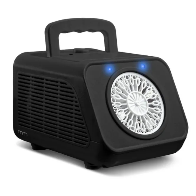 MikaMax Bubble Machine draadloos met LED 20 gaten 19x13x12 cm