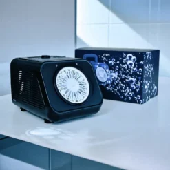 MikaMax Bubble Machine draadloos met LED 20 gaten 19x13x12 cm