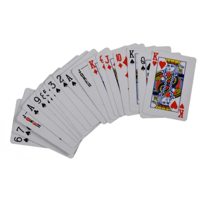 Mini Speelkaarten - Compact 6x4 cm - 54 Kaarten - Met Doosje