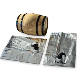 Mini Wijnvat met Kraantje - Wooden Barrel Dispenser - 3L