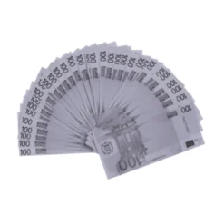 Money Gun - Incl 100 Nepbiljetten van €100 - Party Gadget - Rood