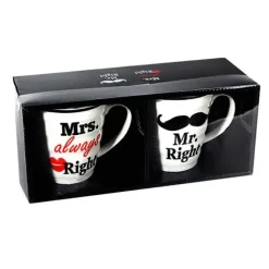 Mr. & Mrs. Right Mokkenset