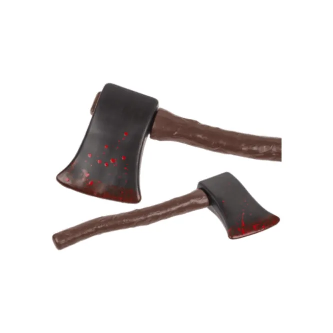 Nep Bijl met Bloed 40 x 7 cm - Halloween Accessoire