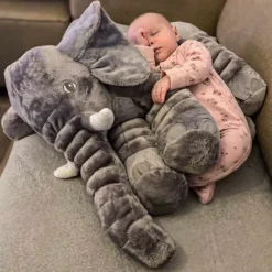 Olifant Knuffel XL - 60 cm - Babyknuffel - Elephant Pluche
