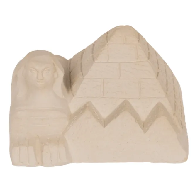 Opgravingsset mummie - 1 mummie - 8 x 9,5 cm - met hamer en borstel