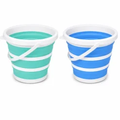 Opvouwbare Emmer Camping 10L - Blauw of Groen